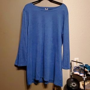 Tunic style long sleeve